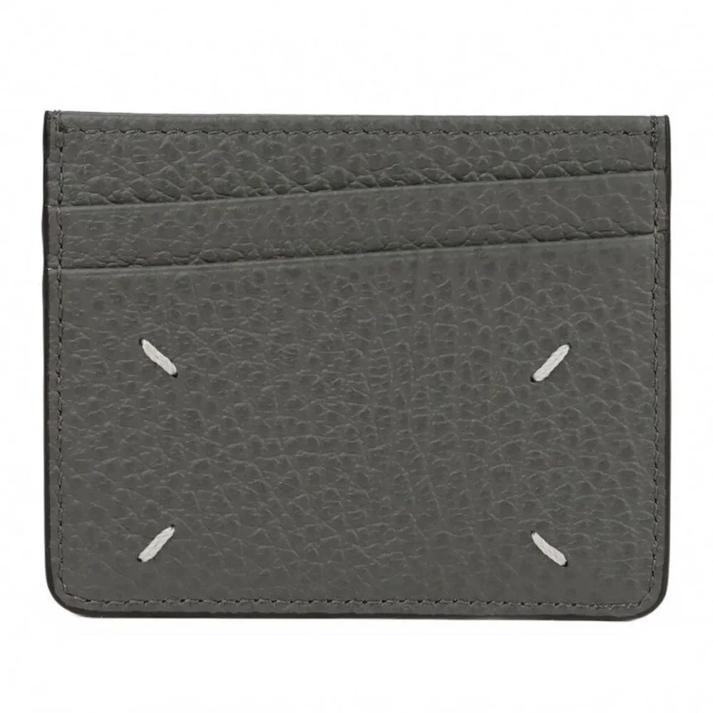 Stitched Logo Card Wallet